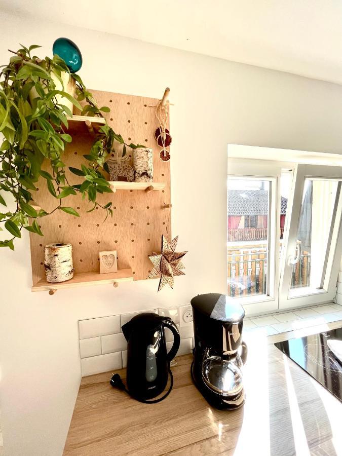 Sous Les Toits Avec Garage Et Terrasse A Ribeauville Kültér fotó